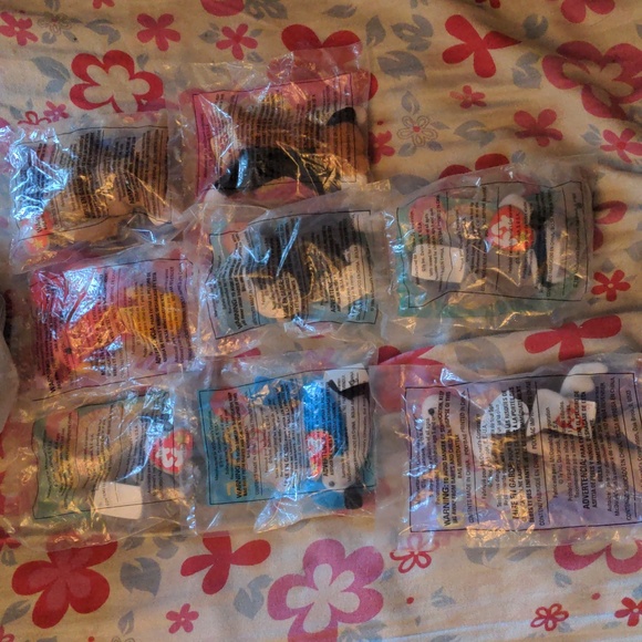 Sealed Mc Donalds Vintage Ty 1999 Stuffed Toy Animals Bundle 8 piece bundle lot - Picture 6 of 14